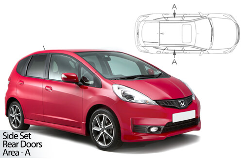 Parasolare Carshades Compatibile Honda Jazz II 2007-2013 Hatchback