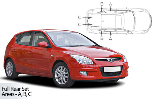 Parasolare Carshades Compatibile Hyundai i30 I 2007-2012 Hatchback