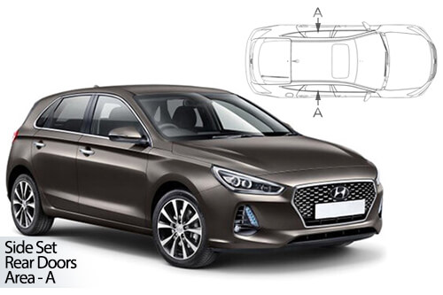 Parasolare Carshades Compatibile Hyundai i30 III 2016-Prezent Hatchback