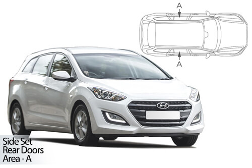 Parasolare Carshades Compatibile Hyundai i30 II 2011-2017 Combi/ Break