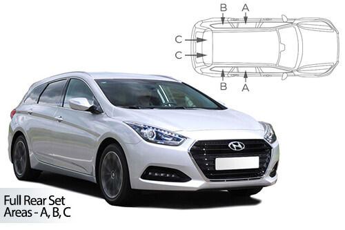 Parasolare Carshades Compatibile Hyundai i40 2011-2019 Combi/ Break