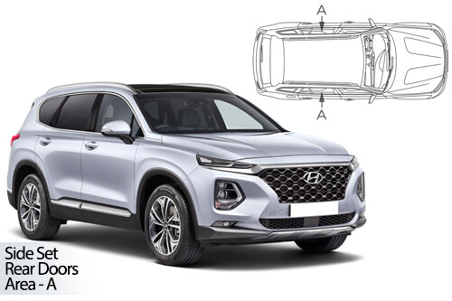 Parasolare Carshades Compatibile Hyundai Santa Fe IV 2018-Prezent SUV