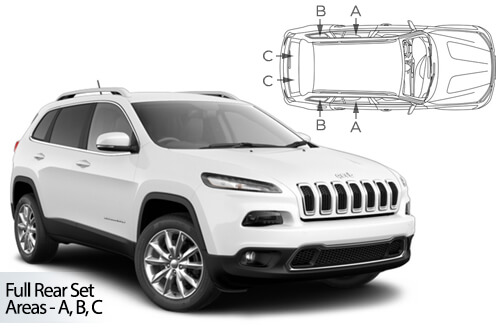 Parasolare Carshades Compatibile Jeep Cherokee KL 2013-2023 SUV