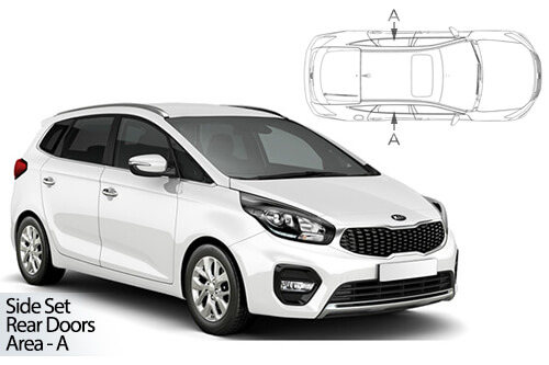 Parasolare Carshades Compatibile Kia Carens III 2013-2019 Monovolum