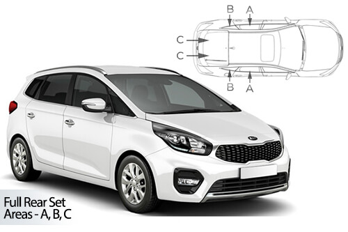 Parasolare Carshades Compatibile Kia Carens III 2013-2019 Monovolum