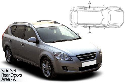 Parasolare Carshades Compatibile Kia Ceed I 2006-2012 Combi/ Break