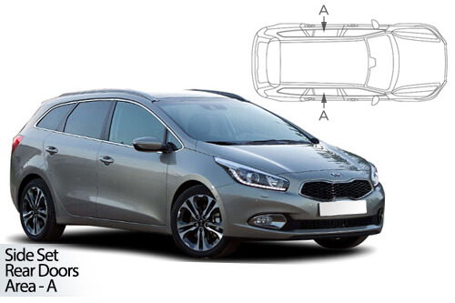 Parasolare Carshades Compatibile Kia Ceed II 2012-2018 Combi/ Break