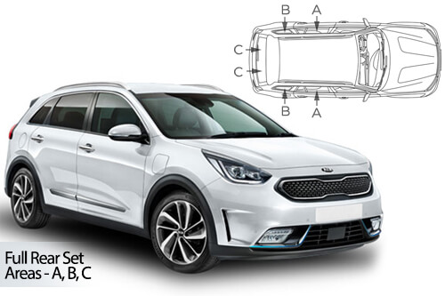 Parasolare Carshades Compatibile Kia Niro 2016-2022 SUV