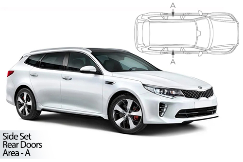 Parasolare Carshades Compatibile Kia Optima IV 2015-2020 Combi/ Break