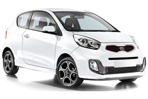 Parasolare Carshades Compatibile Kia Picanto II 2011-2017 Hatchback 3 Usi