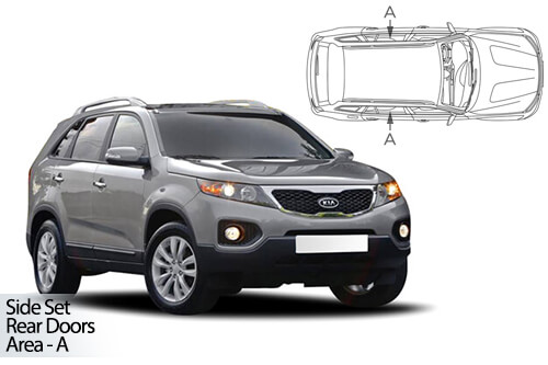 Parasolare Carshades Compatibile Kia Sorento II 2009-2015 SUV