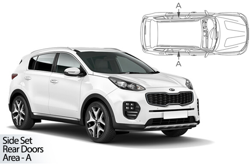 Parasolare Carshades Compatibile Kia Sportage IV 2016-2021 SUV