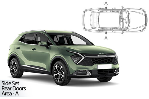 Parasolare Carshades Compatibile Kia Sportage V 2021-Prezent SUV