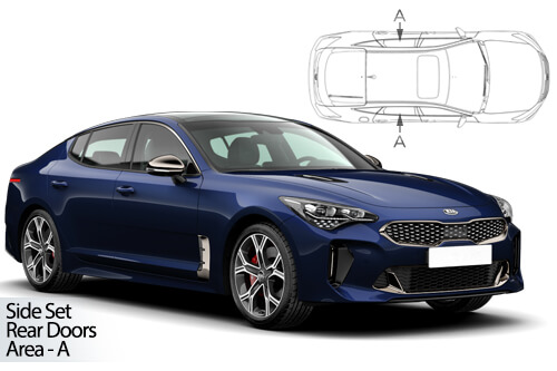 Parasolare Carshades Compatibile Kia Stinger 2017-2023 Sedan/ Berlina