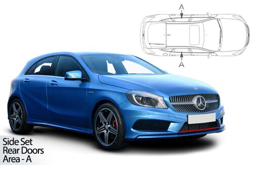 Parasolare Carshades Compatibile Mercedes A Class W176 2012-2018 Hatchback