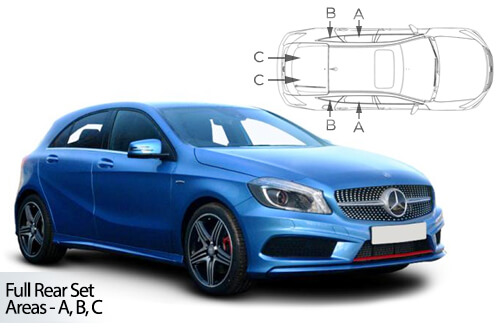 Parasolare Carshades Compatibile Mercedes A Class W176 2012-2018 Hatchback