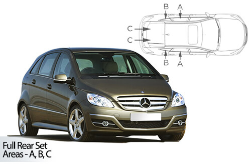 Parasolare Carshades Compatibile Mercedes B Class W245 2005-2011 Hatchback