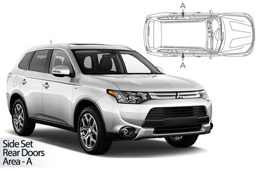 Parasolare Carshades Compatibile Mitsubishi Outlander III 2012-Prezent SUV