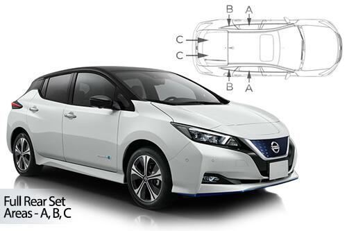 Parasolare Carshades Compatibile Nissan Leaf II 2017-Prezent Hatchback