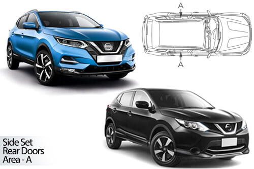 Parasolare Carshades Compatibile Nissan Qashqai II 2013-2020 SUV