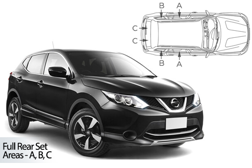 Parasolare Carshades Compatibile Nissan Qashqai II 2013-2020 SUV