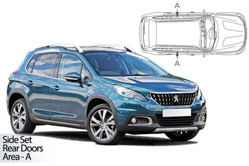 Parasolare Carshades Compatibile Peugeot 2008 I 2013-2019 SUV