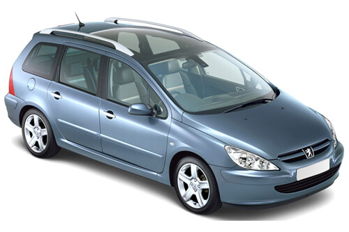 Parasolare Carshades Compatibile Peugeot 307 2001-2008 Combi/ Break