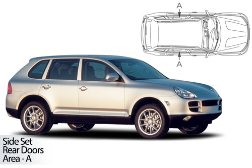 Parasolare Carshades Compatibile Porsche Cayenne I 2002-2010 SUV