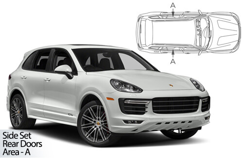 Parasolare Carshades Compatibile Porsche Cayenne II 2010-2018 SUV