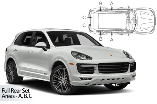 Parasolare Carshades Compatibile Porsche Cayenne II 2010-2018 SUV