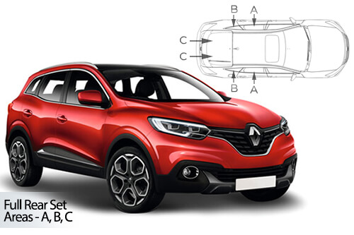 Parasolare Carshades Compatibile Renault Kadjar 2015-Prezent SUV