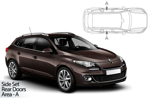 Parasolare Carshades Compatibile Renault Megane III 2009-2017 Combi/ Break