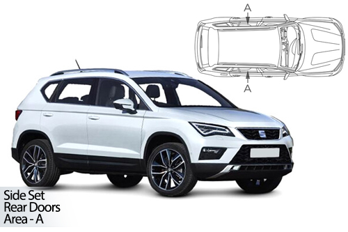 Parasolare Carshades Compatibile Seat Ateca I 2016-Prezent SUV