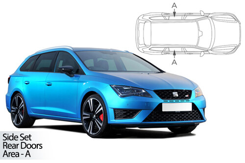 Parasolare Carshades Compatibile Seat Leon III 2012-2020 Combi/ Break