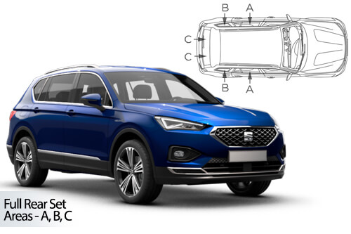 Parasolare Carshades Compatibile Seat Tarraco I 2019-Prezent SUV