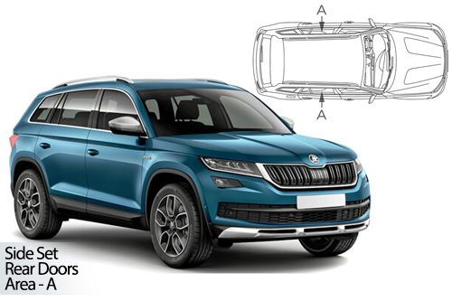 Parasolare Carshades Compatibile Skoda Kodiaq I 2016-Prezent SUV