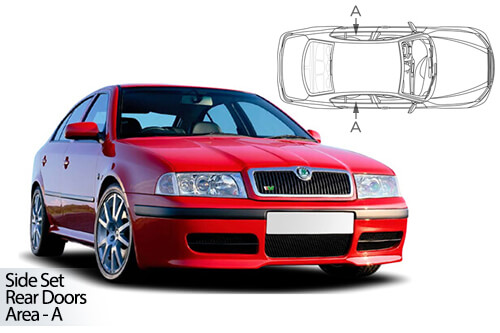 Parasolare Carshades Compatibile Skoda Octavia I 1996-2010 Sedan/ Berlina