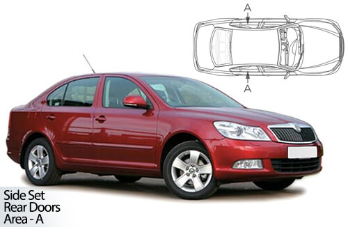 Parasolare Carshades Compatibile Skoda Octavia II 2004-2013 Hatchback