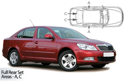 Parasolare Carshades Compatibile Skoda Octavia II 2004-2013 Hatchback