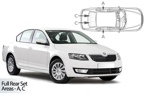 Parasolare Carshades Compatibile Skoda Octavia III 2012-2019 Hatchback