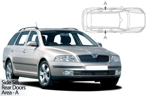 Parasolare Carshades Compatibile Skoda Octavia II 2004-2013 Combi/ Break