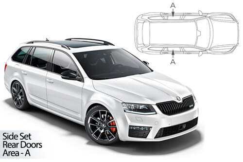 Parasolare Carshades Compatibile Skoda Octavia III 2012-2019 Combi/ Break