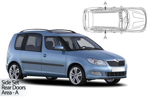 Parasolare Carshades Compatibile Skoda Roomster 2006-2015 Monovolum