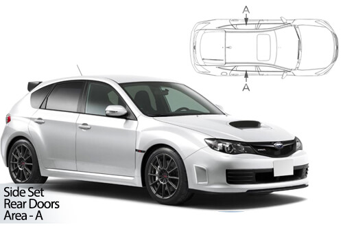 Parasolare Carshades Compatibile Subaru Impreza GH 2008-2011 Hatchback