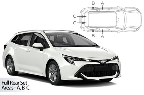 Parasolare Carshades Compatibile Toyota Corolla E210 2018-Prezent Combi/ Break