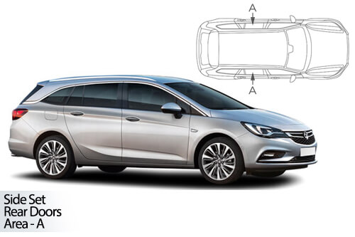 Parasolare Carshades Compatibile Opel Astra K 2015-2022 Combi/ Break