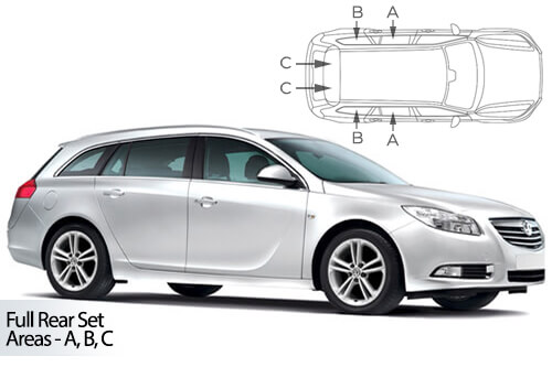 Parasolare Carshades Compatibile Opel Insignia I 2009-2017 Combi/ Break