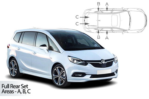 Parasolare Carshades Compatibile Opel Zafira C 2011-2019 Monovolum