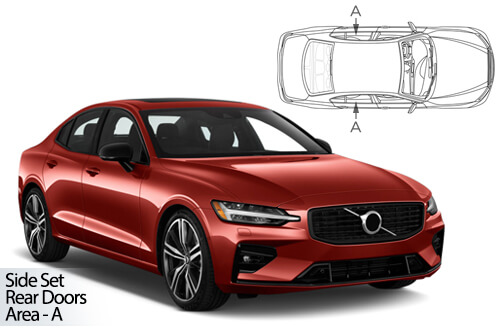 Parasolare Carshades Compatibile Volvo S60 III 2018-Prezent Sedan/ Berlina