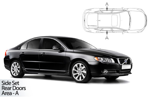 Parasolare Carshades Compatibile Volvo S80 2007-2016 Sedan/ Berlina